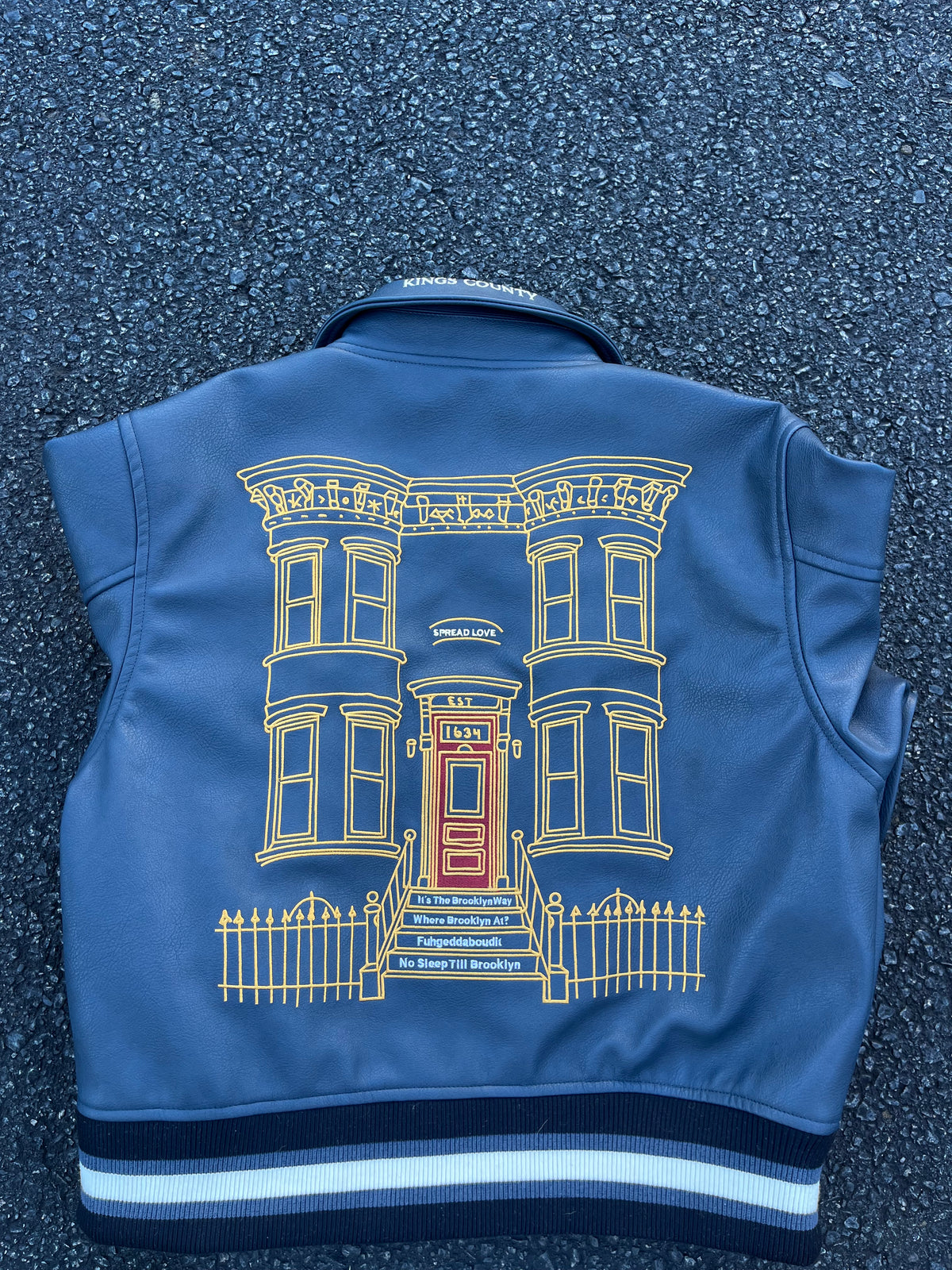 The Brooklyn “Spread Love” Jacket.