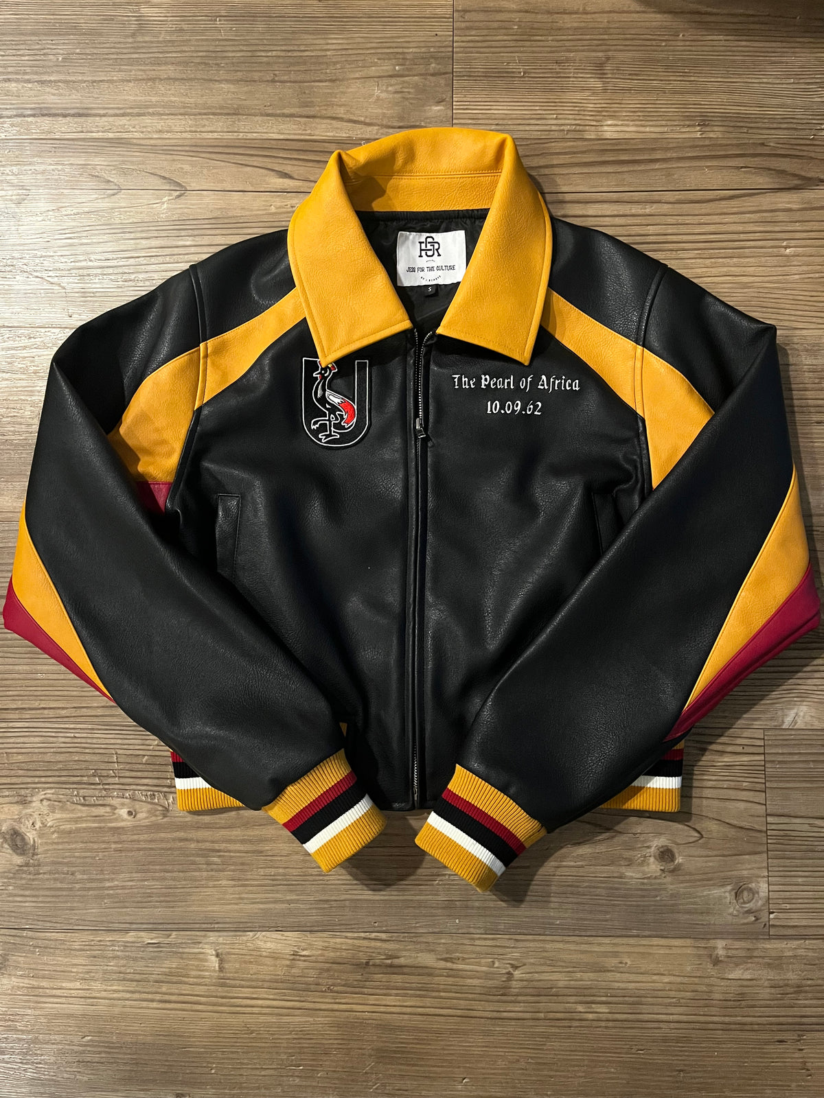 THE UGANDA “PEARL OF AFRICA” VARSITY JACKET 🇺🇬