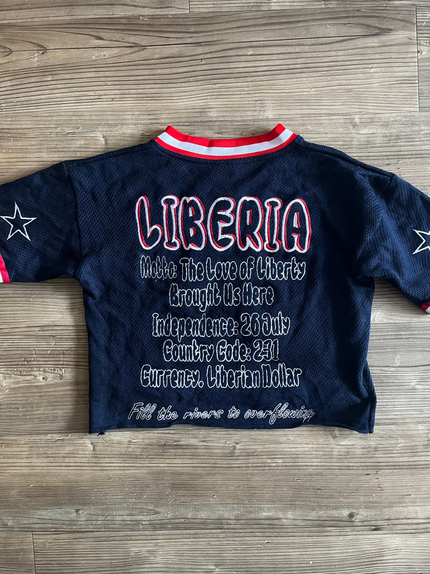 Liberia Crotchet Jersey 🇱🇷