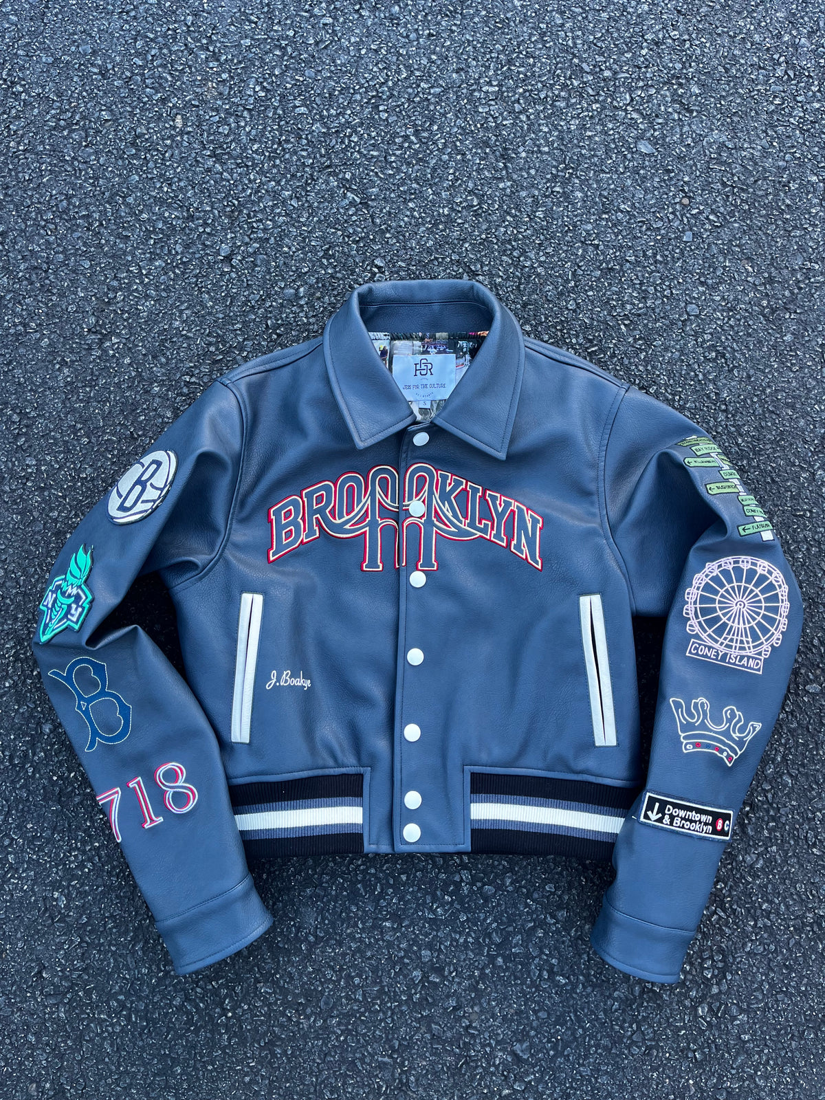 The Brooklyn “Spread Love” Jacket.