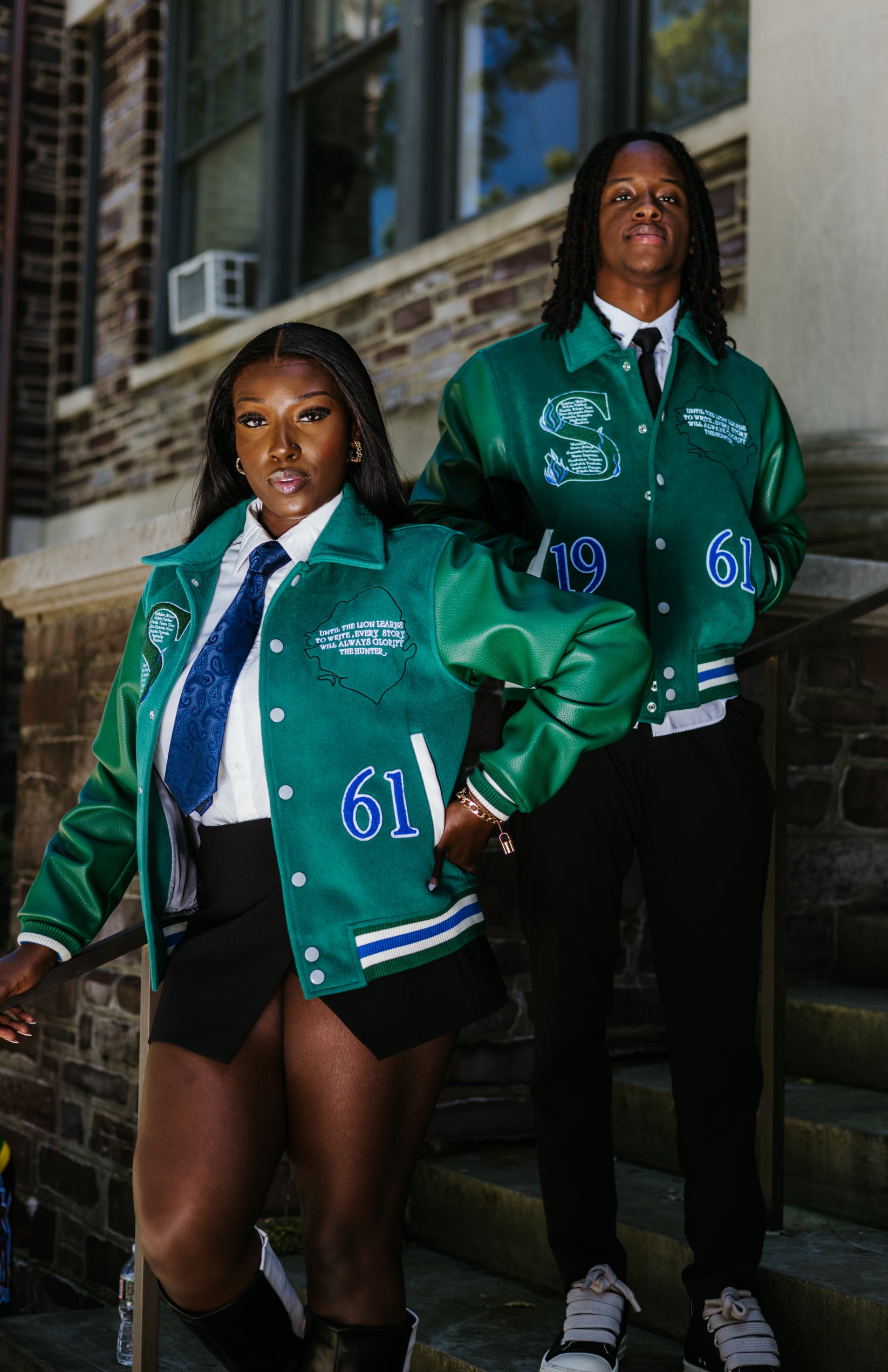 Salone Varsity Jacket – Jess For The Culture LLC