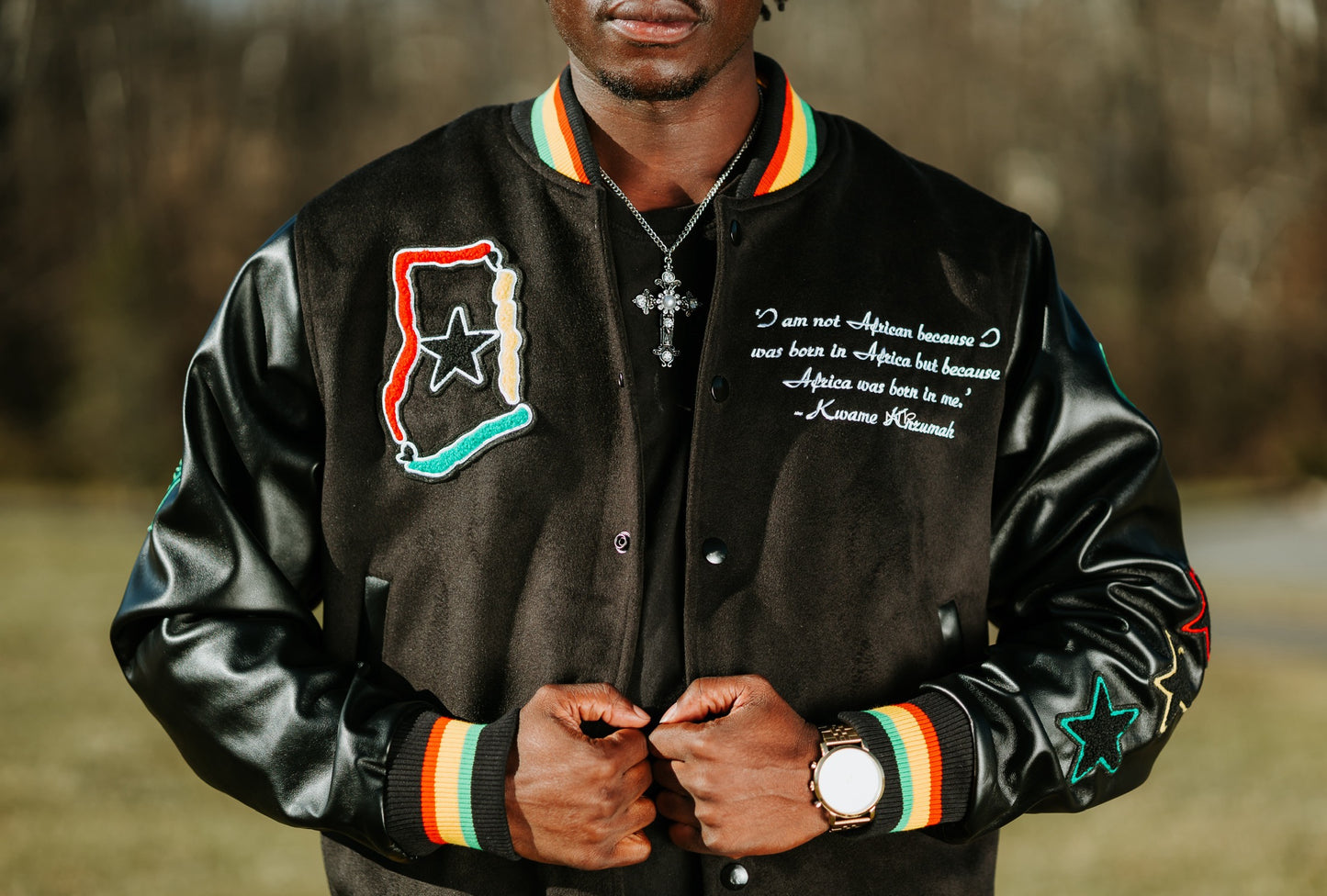 Ghana Varsity Jacket