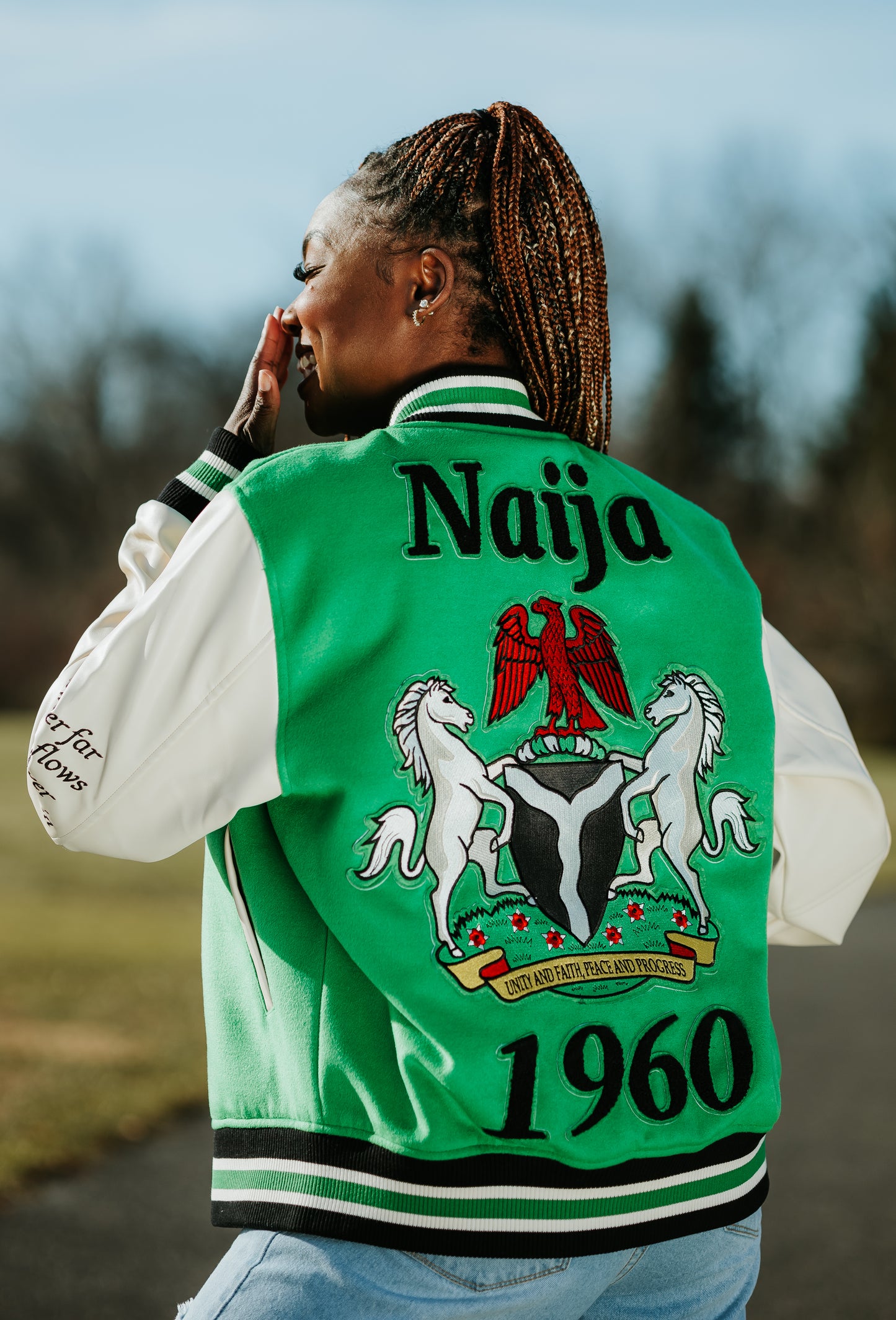 Naija Varsity Jacket: Njacket