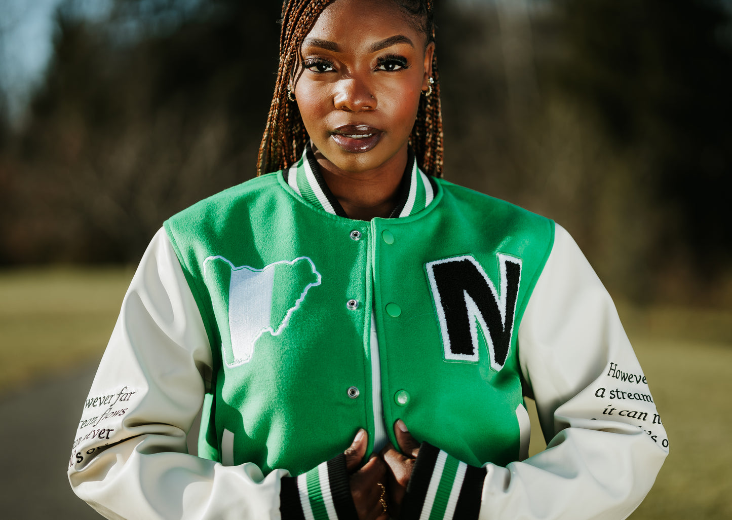 Naija Varsity Jacket: Njacket